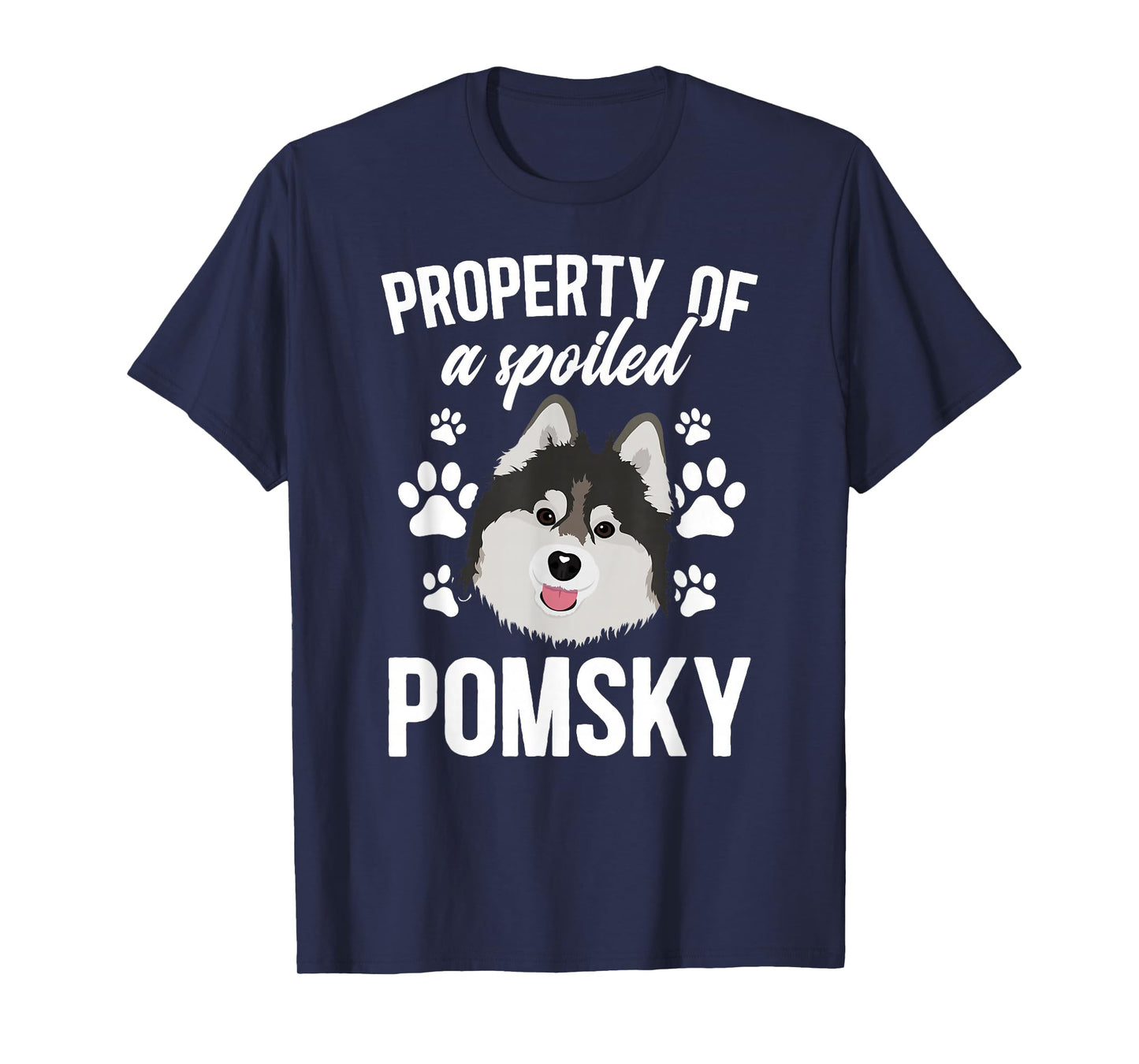 Spoiled Pomsky Owner Pomsky Lover T-Shirt
