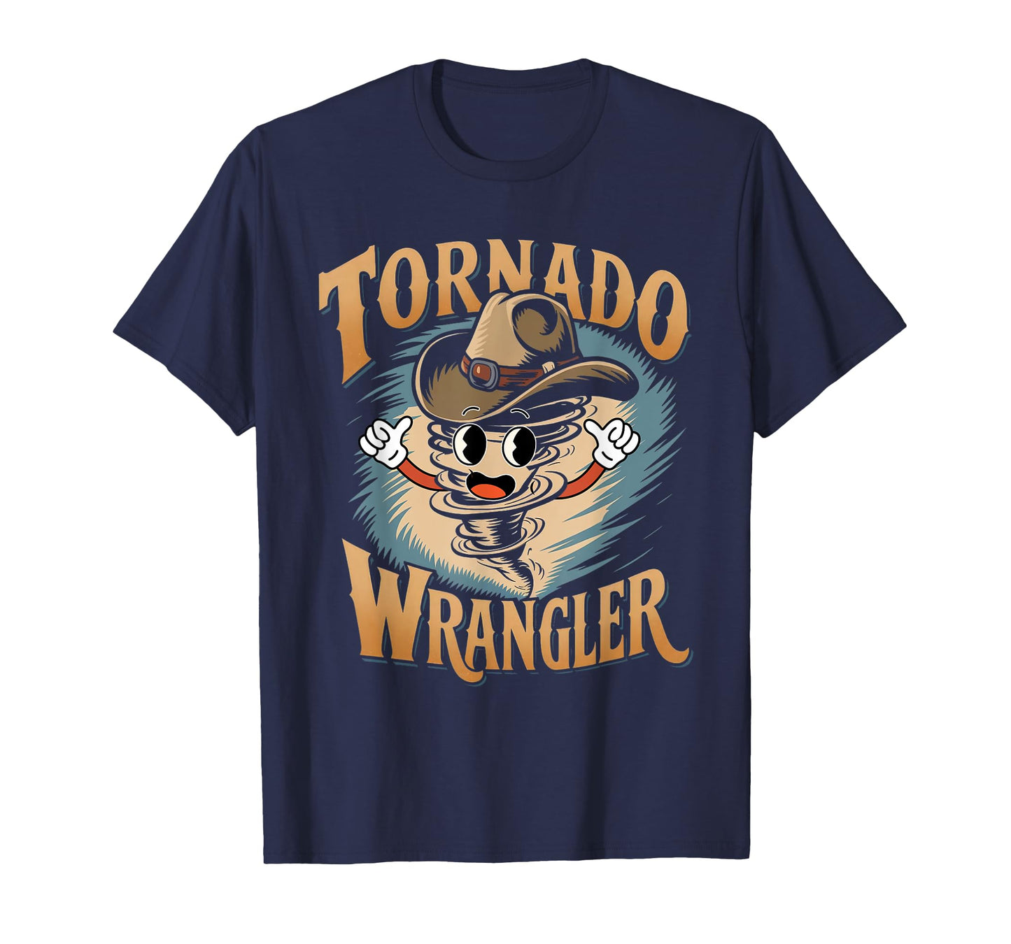 Tornado Wrangler Cowboy Wrangle Tornado Chase T-Shirt