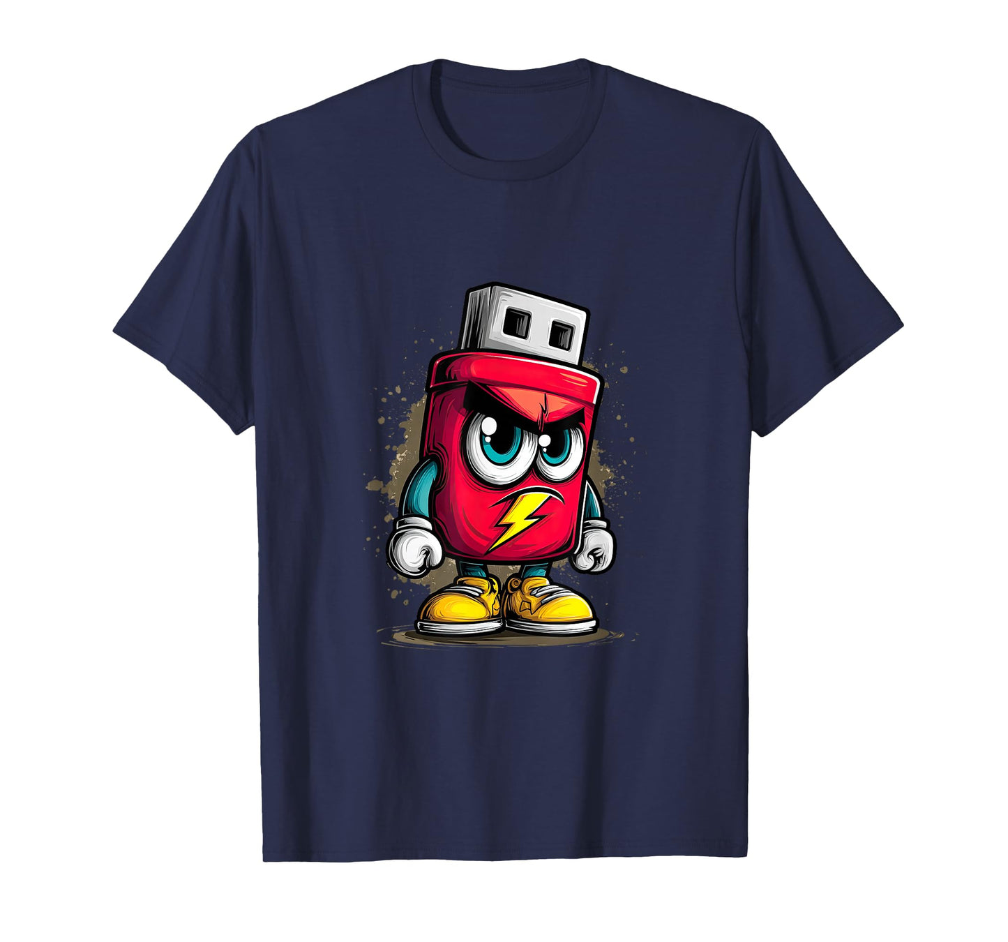Power USB Costume for Energy and Tech Lovers T-Shirt