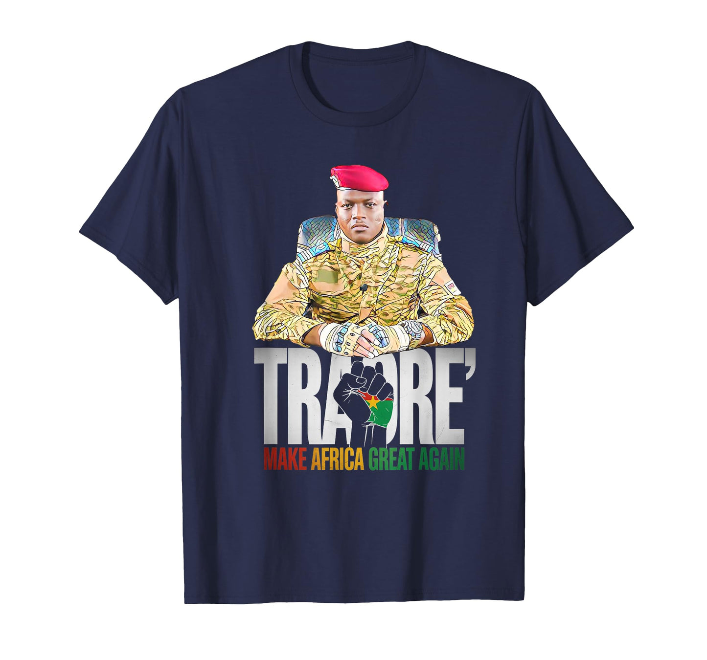 Make Africa Great Again - Ibrahim Traoré / Thomas Sankara T-Shirt