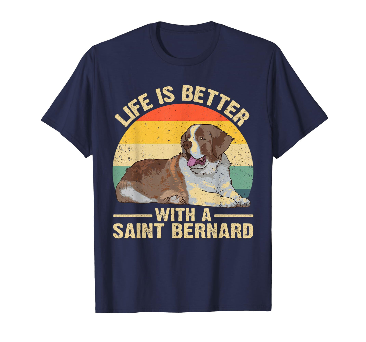 Cool Saint Bernard Costume for Men Women St. Bernard Lover T-Shirt