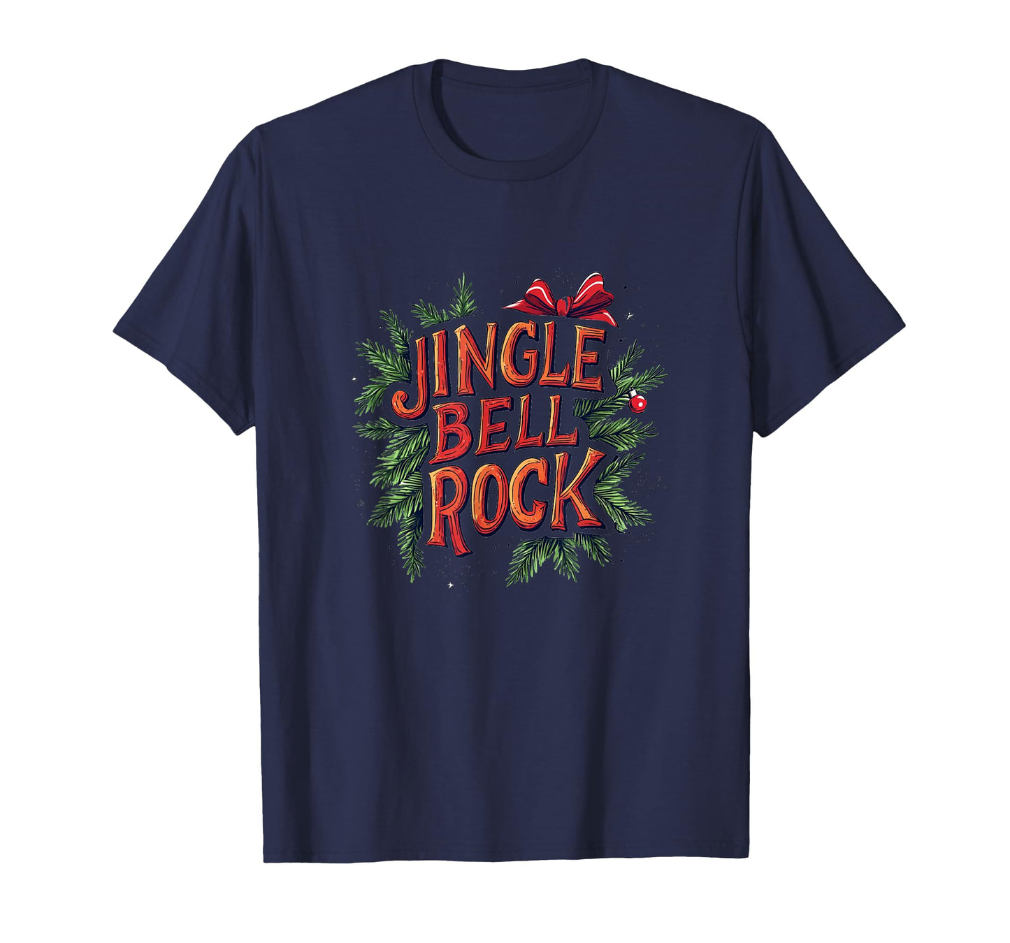 Jingle Bell Rock Graphic for a Christmas Vibe T-Shirt