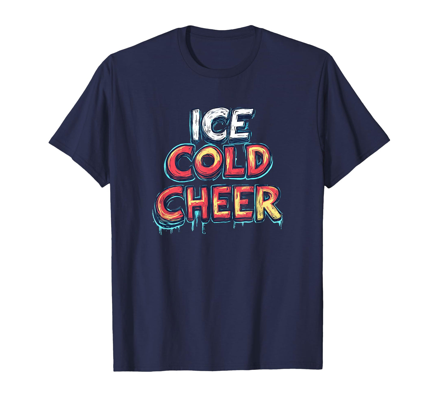 Cool Ice Cold Cheer Emblem Costume for Boys and Girls T-Shirt