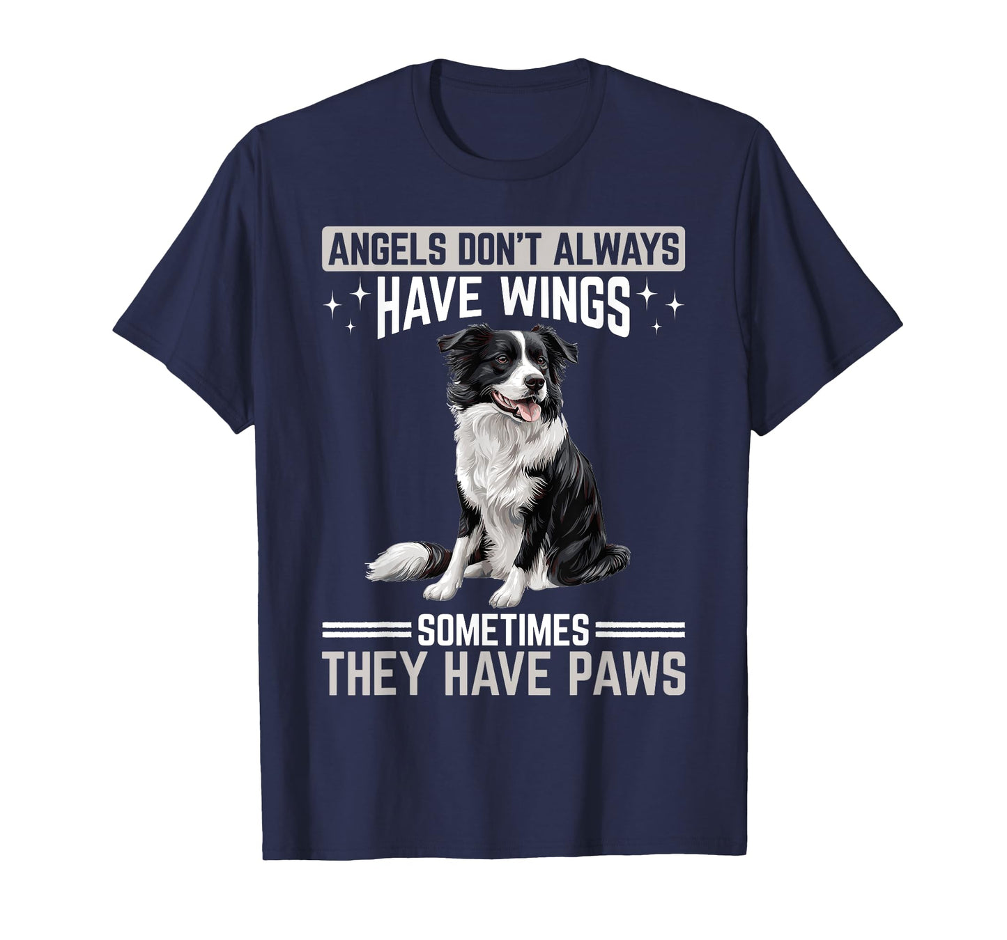 Border Collie Dog Owner Men Women Kids T-Shirt