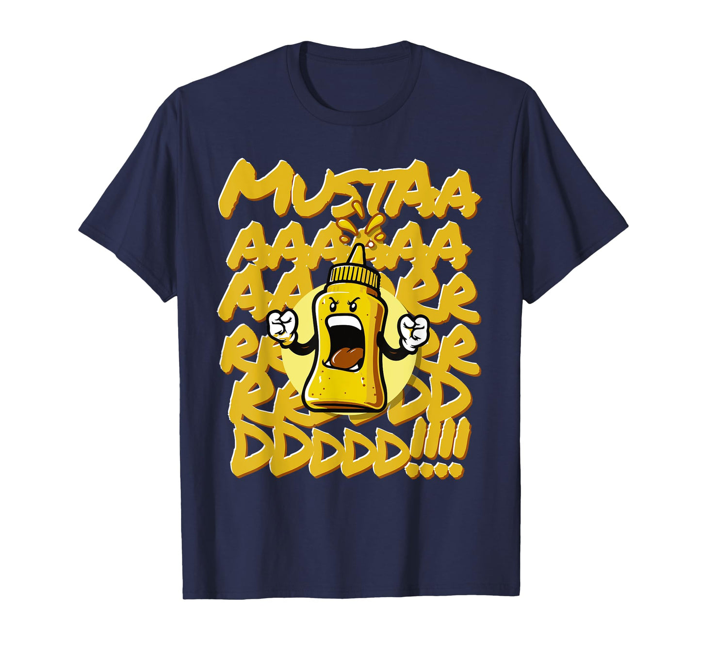 Mustard Bottle Scream T-Shirt