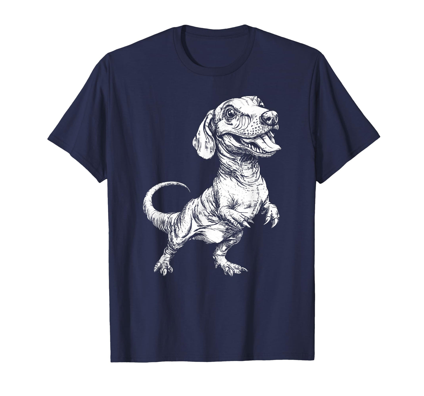 Dachshund Dog Dinosaur Tyrannosaurus Dachshund Saurus Dino T-Shirt