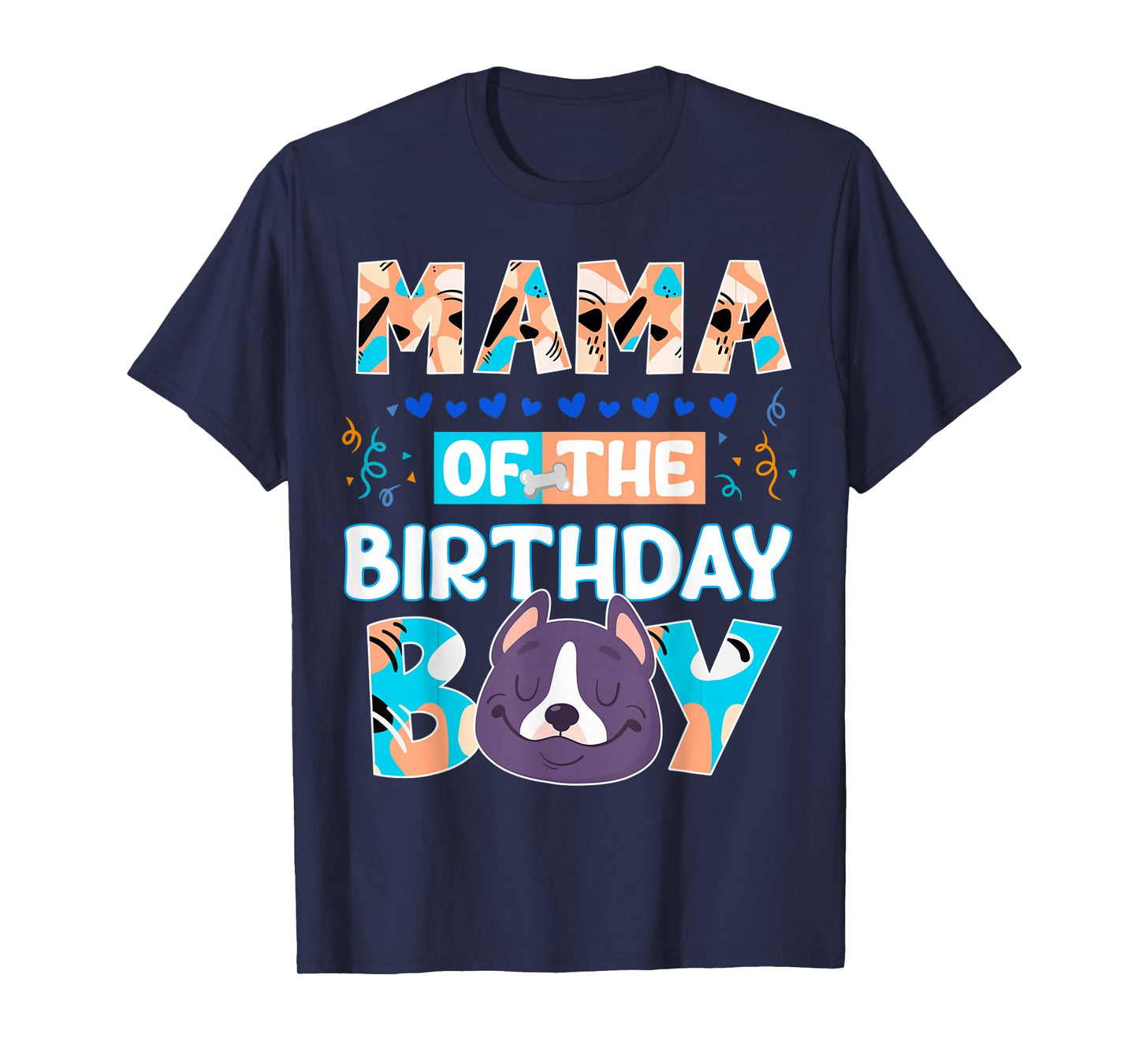Cute Birthday Boy Pet Celebration Look for Mama T-Shirt