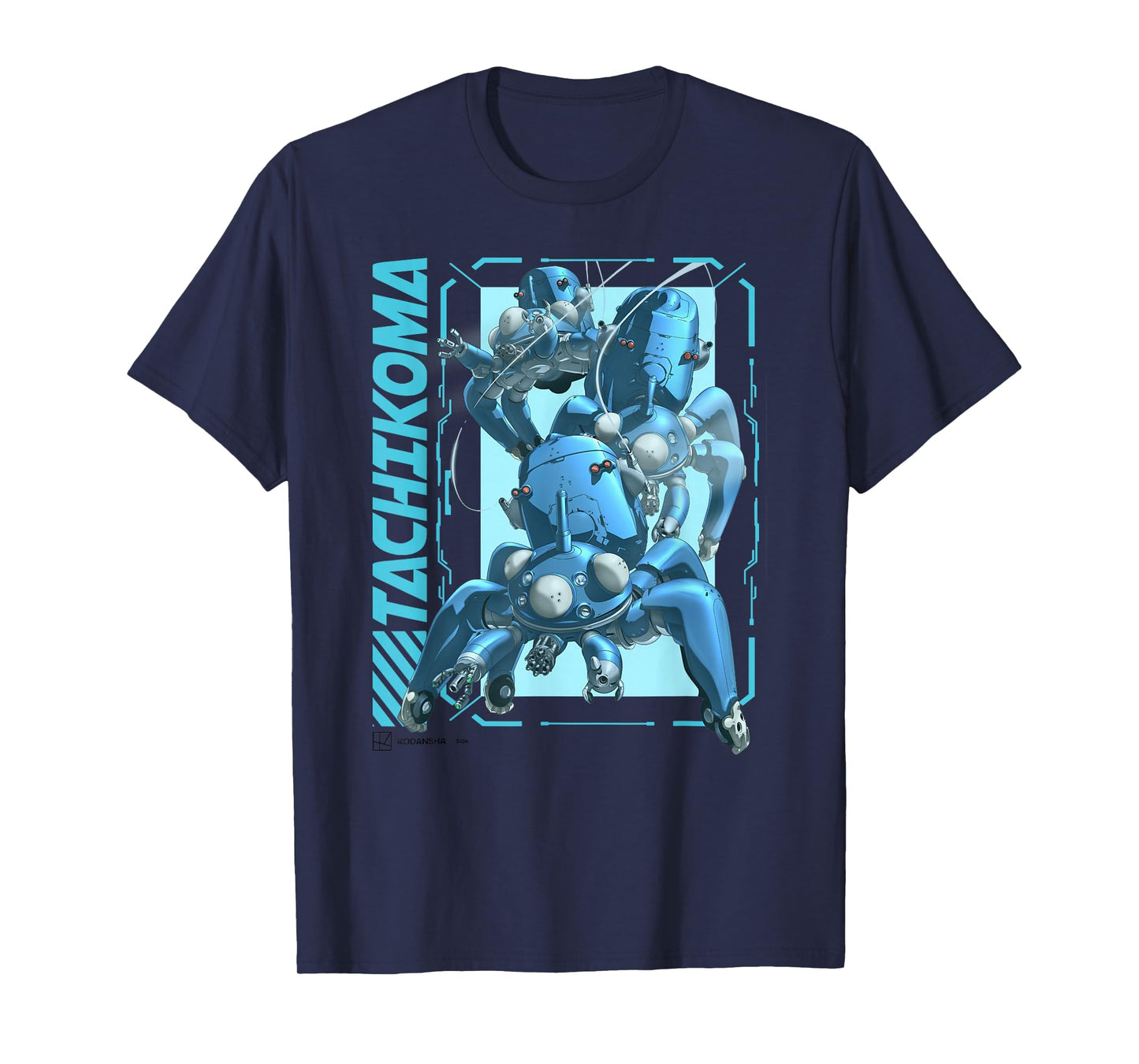 Ghost in the Shell Stand Alone Complex Tachikoma Poster T-Shirt