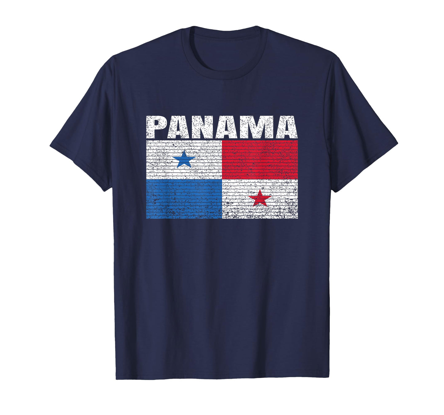 Panama Flag Vintage Panamanian Map Country Gift T-Shirt