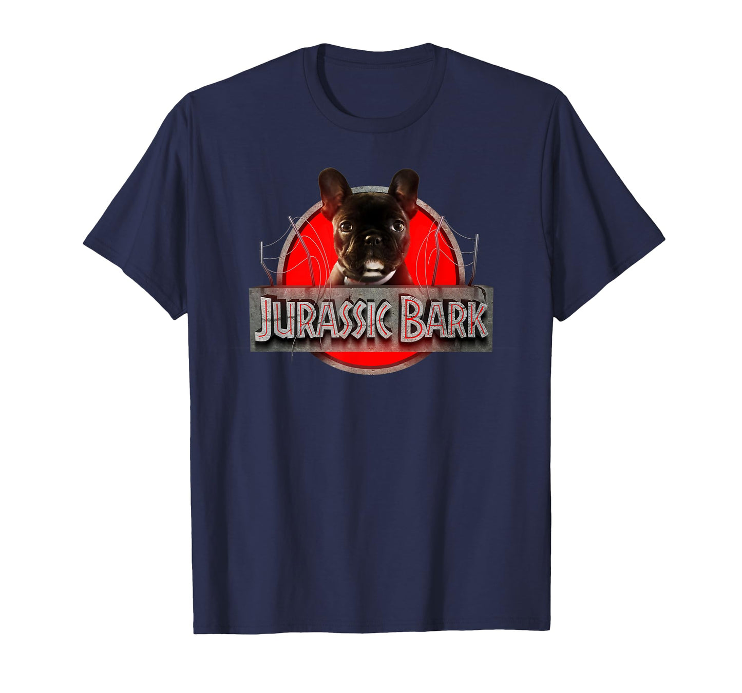 Jurassic Bark - Funny French Bulldog for Frenchie lovers Men Women T-Shirt