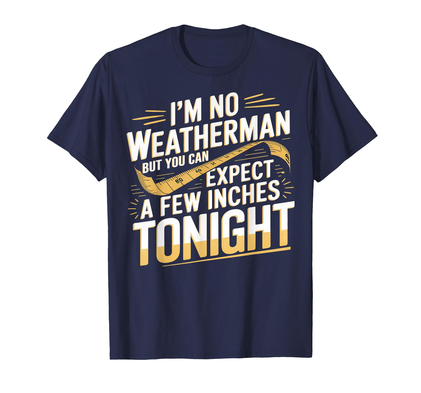 Funny I'm No Weatherman Meteorologist Weatherman T-Shirt
