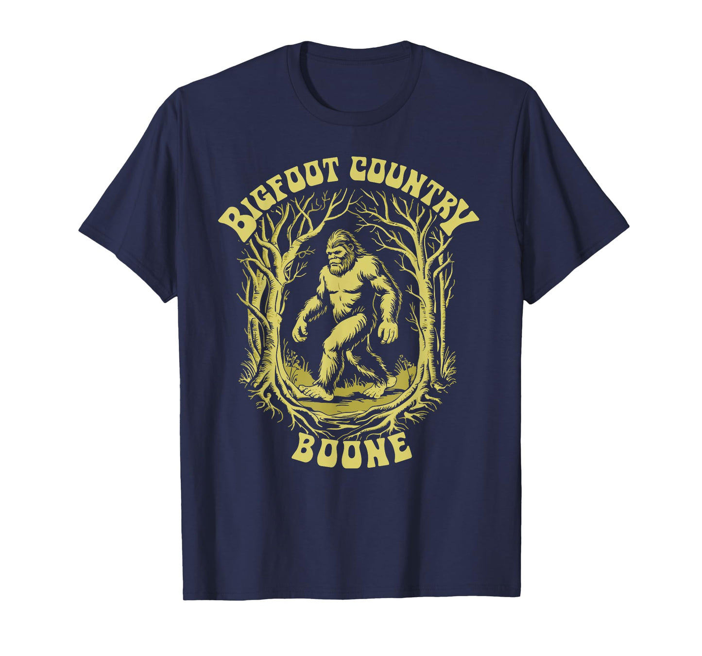 Boone Bigfoot Country Retro Sasquatch Lover Classic T-Shirt