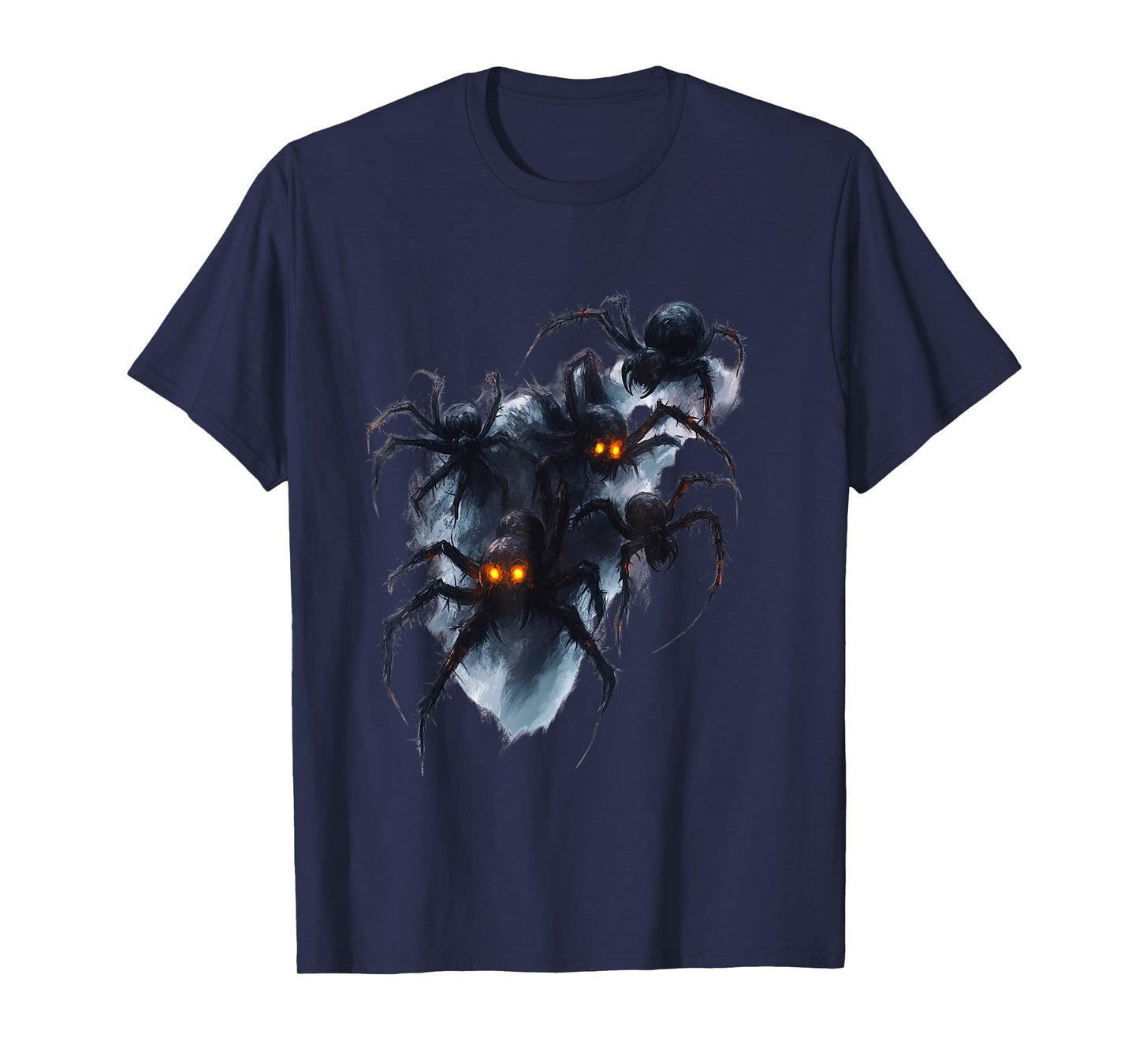 Creepy Spider Halloween Horror Apparel T-Shirt