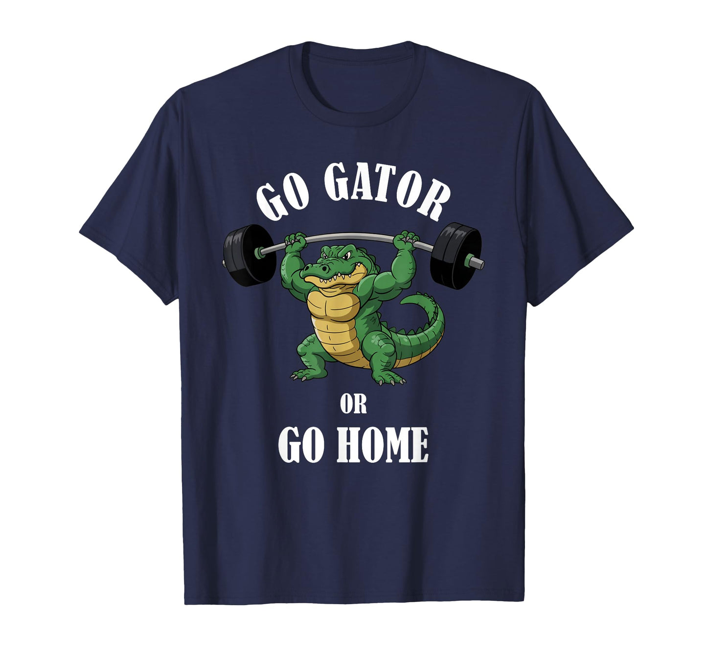 Alligator Weightlifting Shirt Alligator Pun Workout Gym T-Shirt