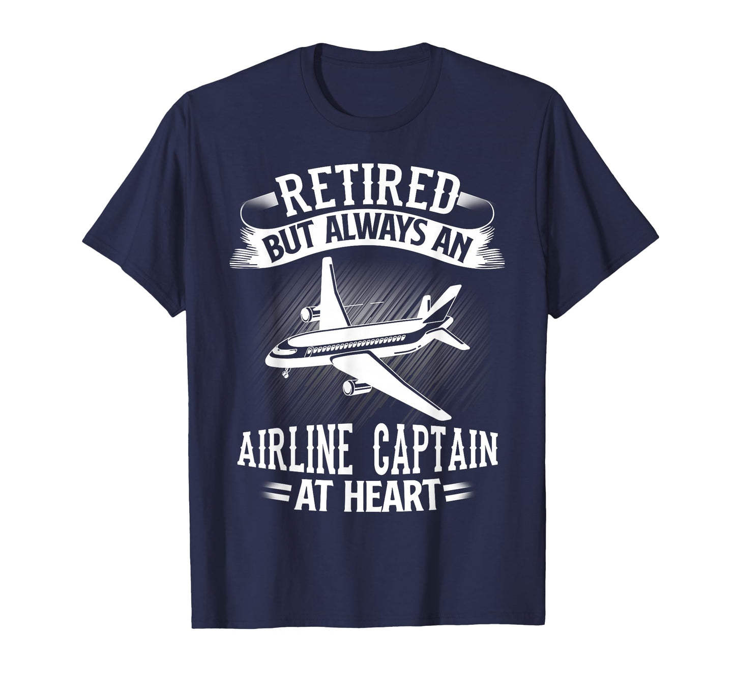 Retired Airline Captain Shirt Pilot Retirement Gift T-Shirt