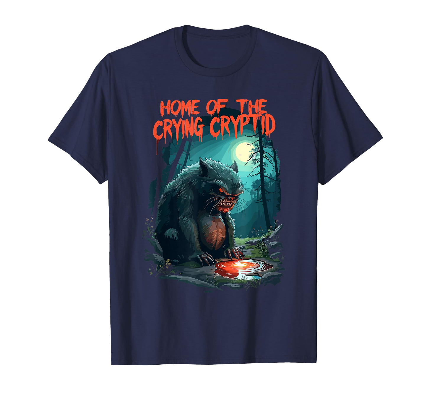 Squonk Home of The Crying Cryptid T-Shirt