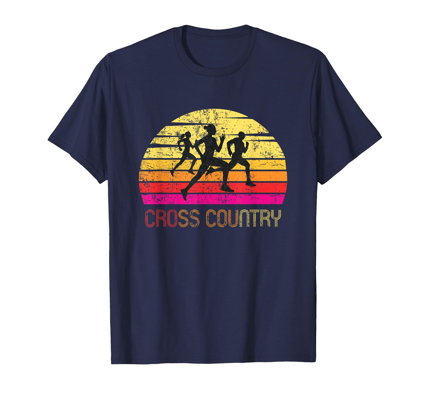 Vintage Retro Cross Country - Cross country Running Gift T-Shirt