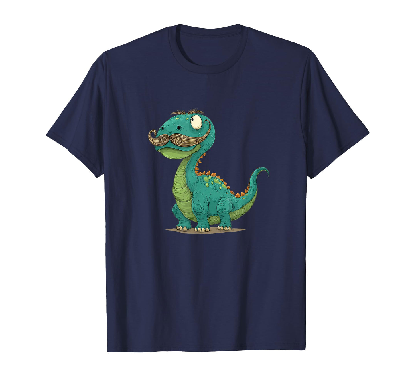 Nice Dinosaur Look with Beard for Boys and Girls T-Shirt