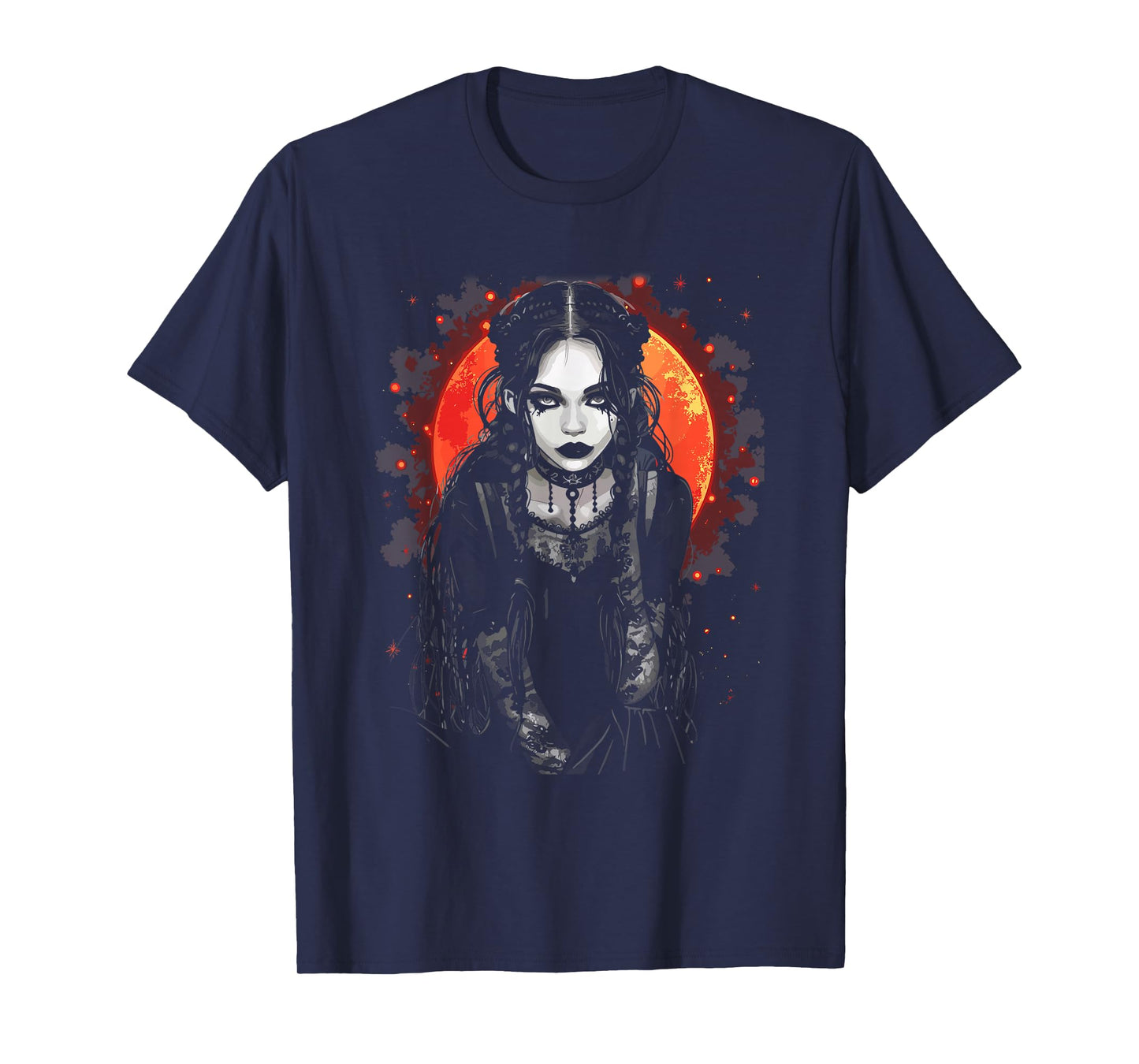 Japanese Gothic Anime Girl Soft Grunge Aesthetic Waifu Otaku T-Shirt