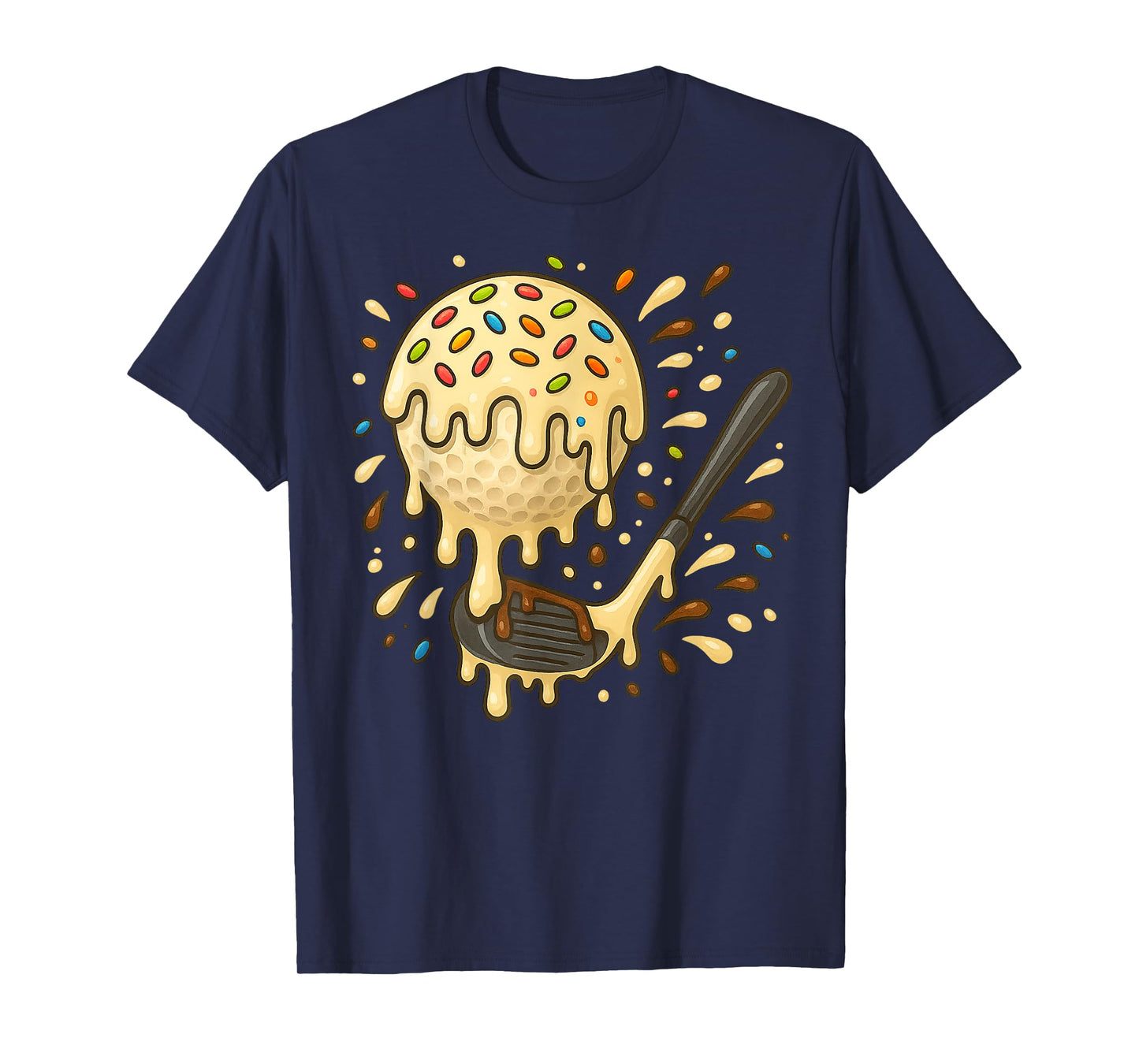 Golf Drip Team for Boys Ice Cream Cool T-Shirt