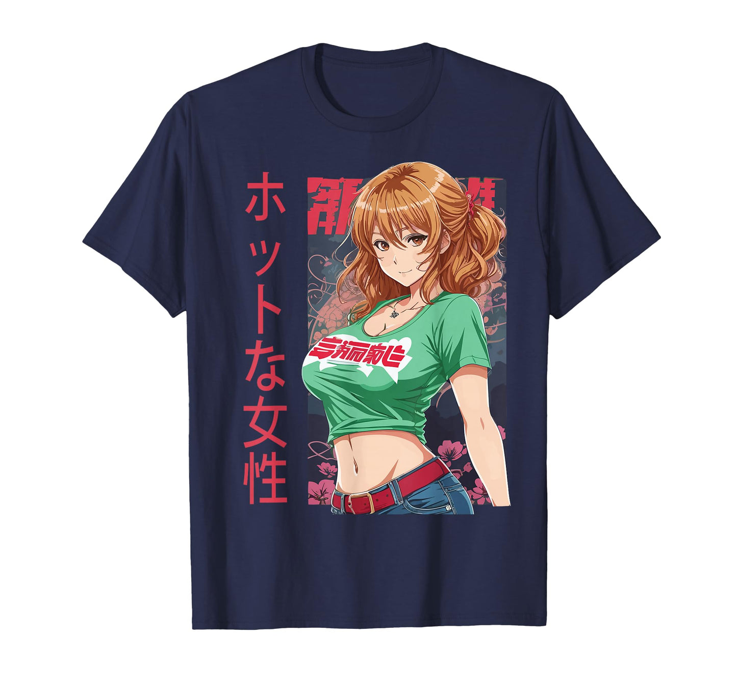 Anime Girl Kawaii Waifu Aesthetic Japanese T-Shirt
