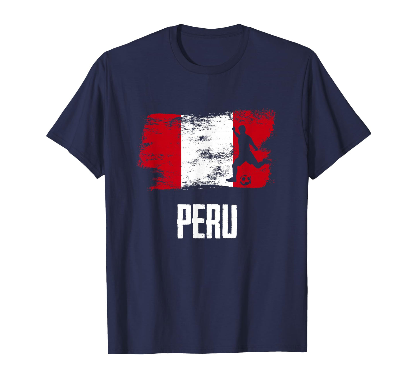 Peru Flag Jersey Peruvian Soccer Team Peruvian T-Shirt