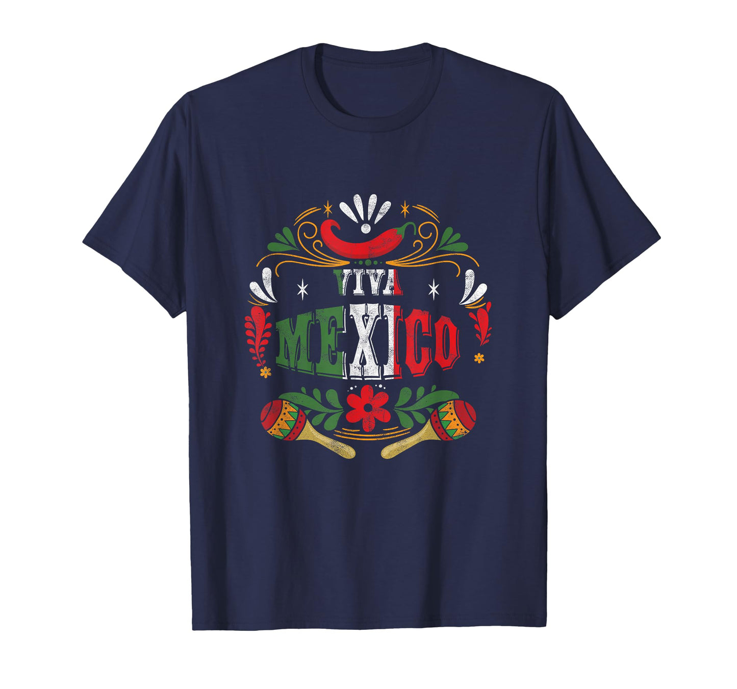 Viva Mexico Mexican Fiesta Cinco De Mayo T-Shirt T-Shirt