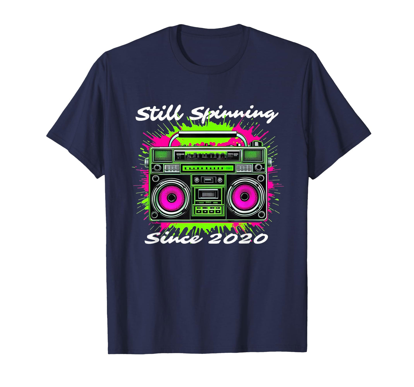 Y2K Home DJ Funny Quarantine Nostalgia Boombox Party T-Shirt