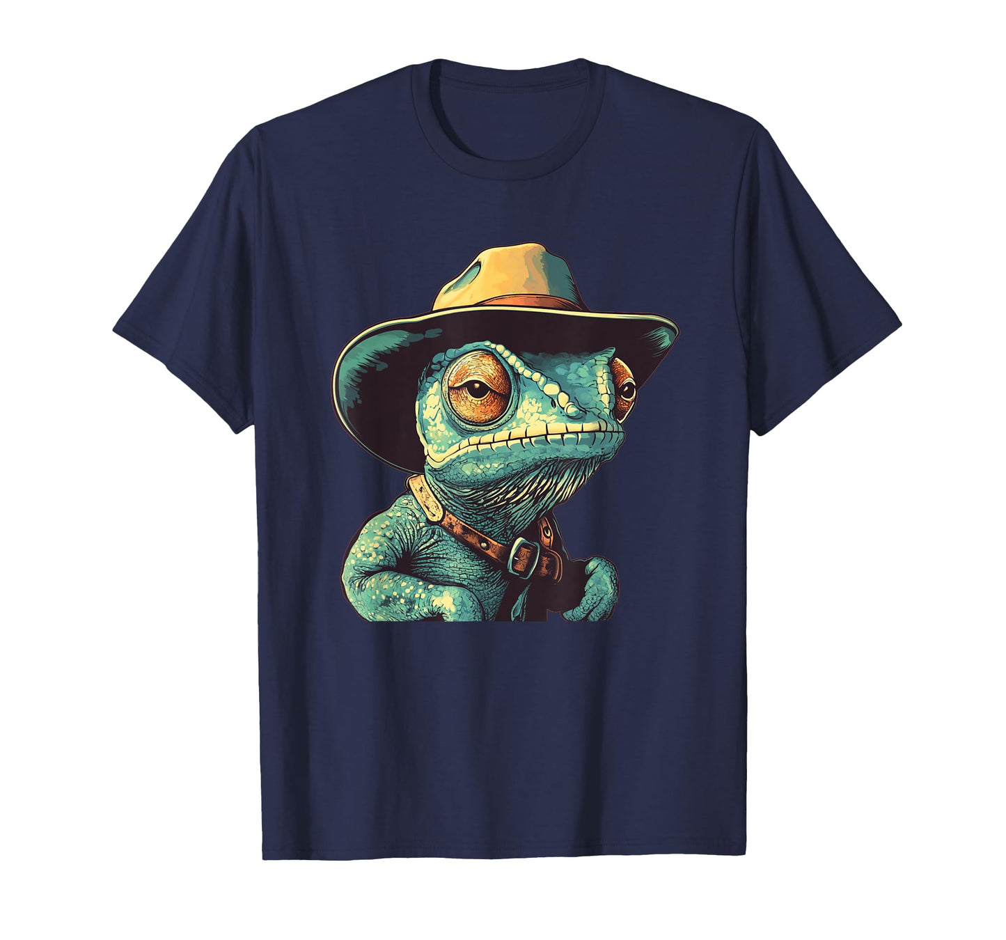 Funny Rootin’ Tootin’ Chameleon Outfit for Boys and Girls T-Shirt
