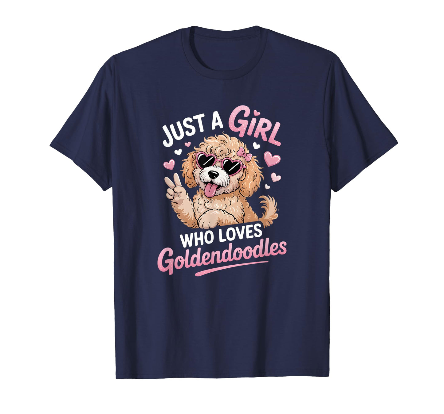 Girls Goldendoodle T-Shirt