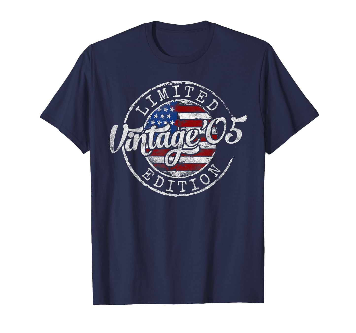 Vintage 2005 20th Birthday Gifts For Men Women 20 Year Old T-Shirt