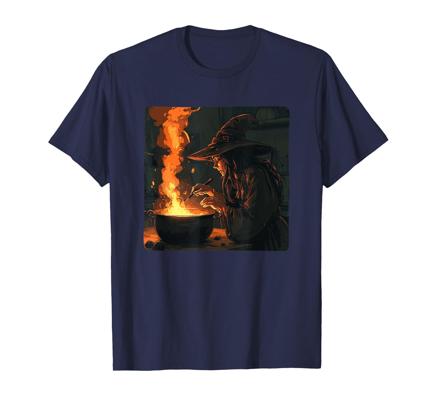 Pretty Witch’s Hilarious Recipe in a Bubbling Cauldron T-Shirt