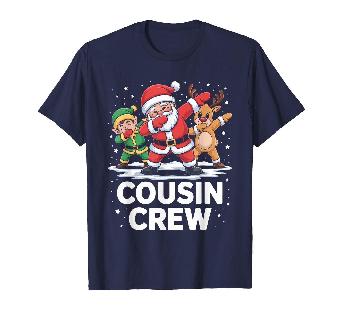 Christmas Cousin Crew Pajamas Kids Girls Toddler Matching T-Shirt