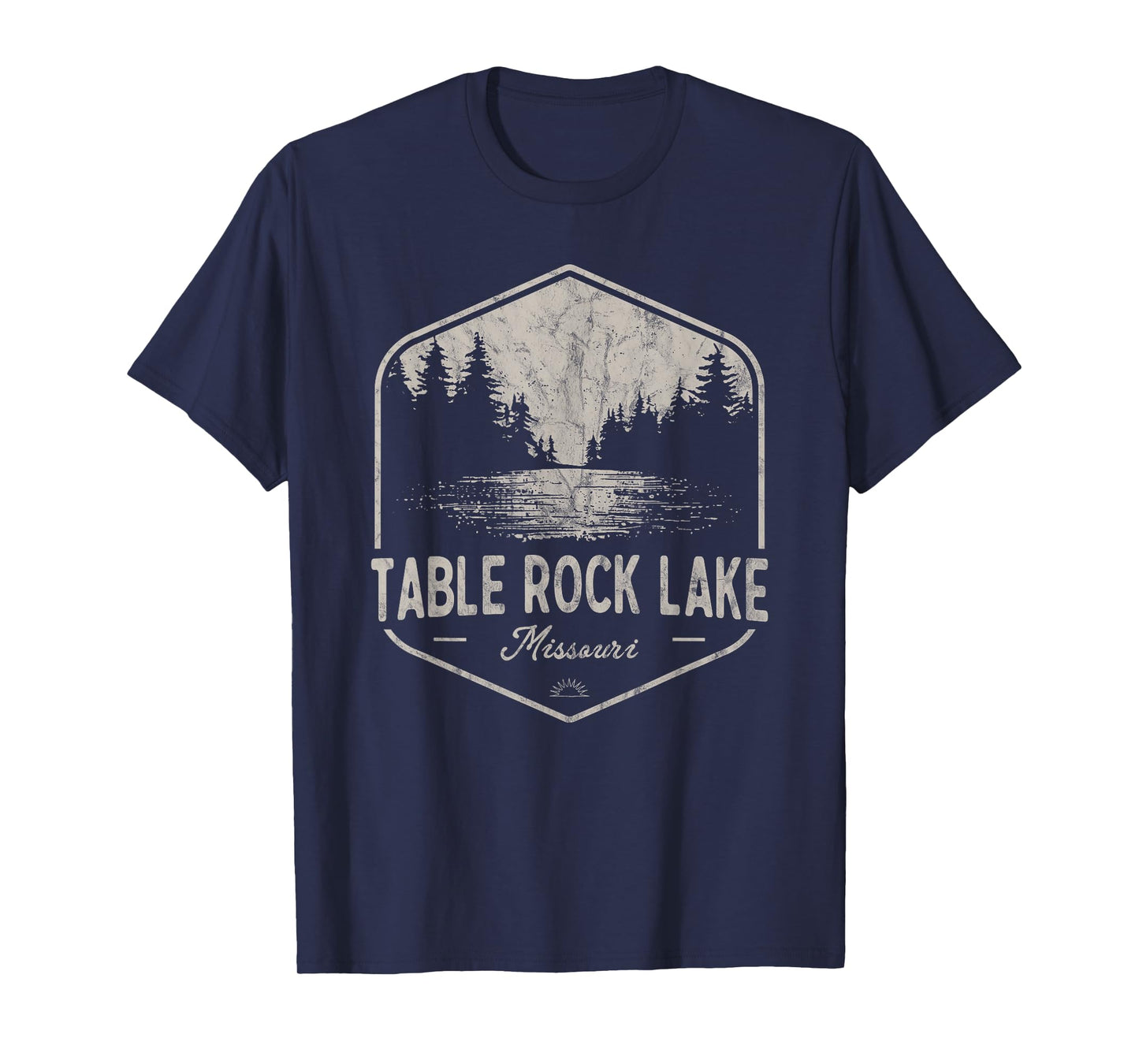 Table Rock Lake Missouri Outdoors Vintage T-Shirt