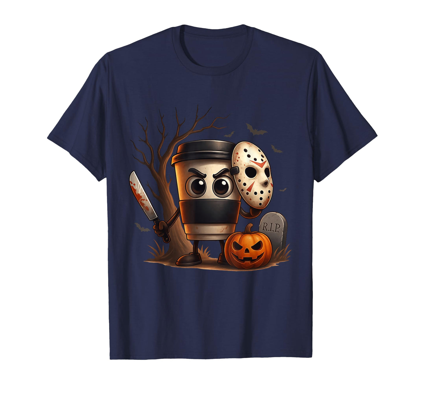 Halloween Costume Cappuccino Assassino Kids Boys Brainrot T-Shirt