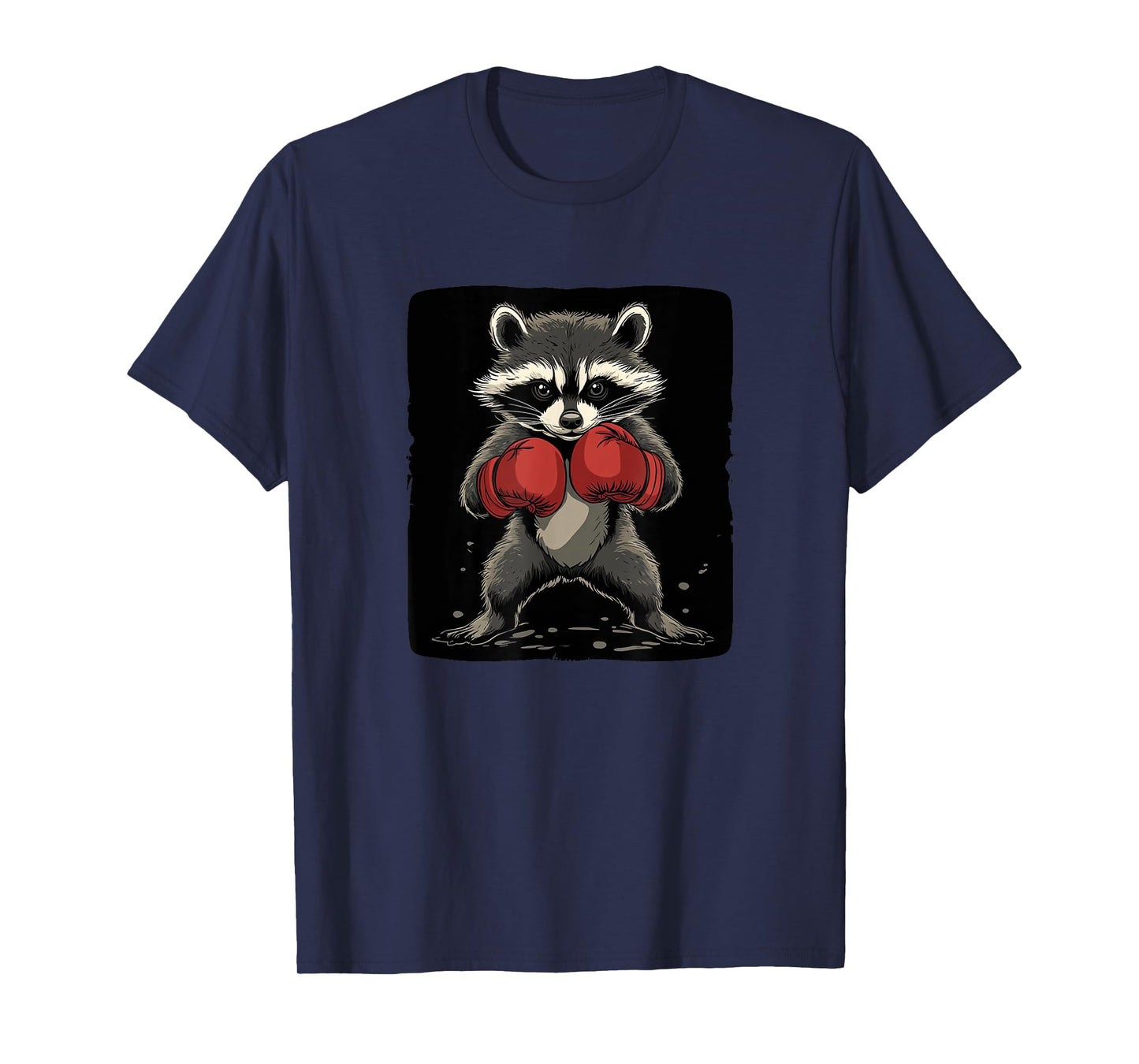 Cute Raccoon with boxing Gloves Costume T-Shirt