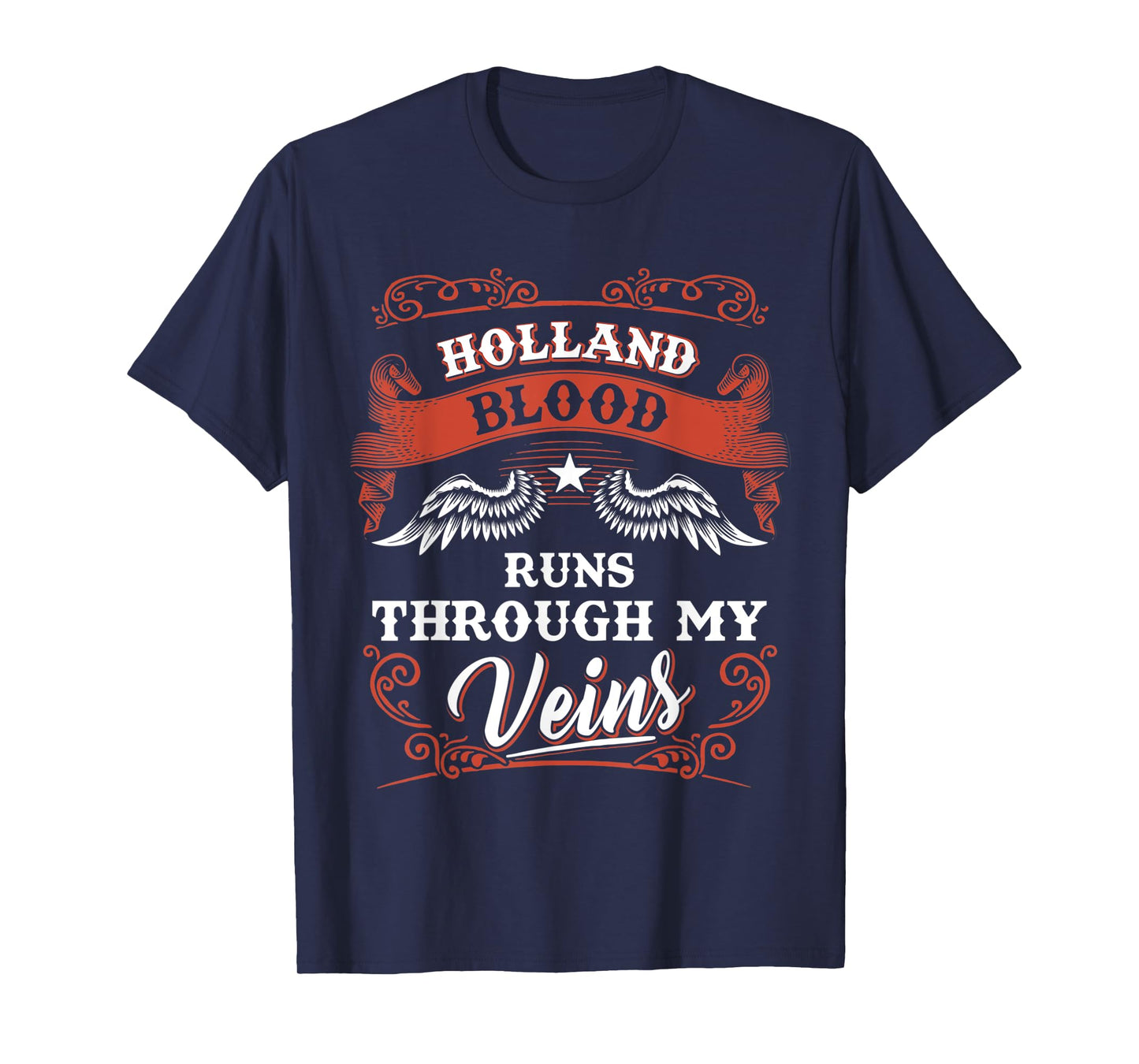 HOLLAND blood runs through my veins shirt 1k2d