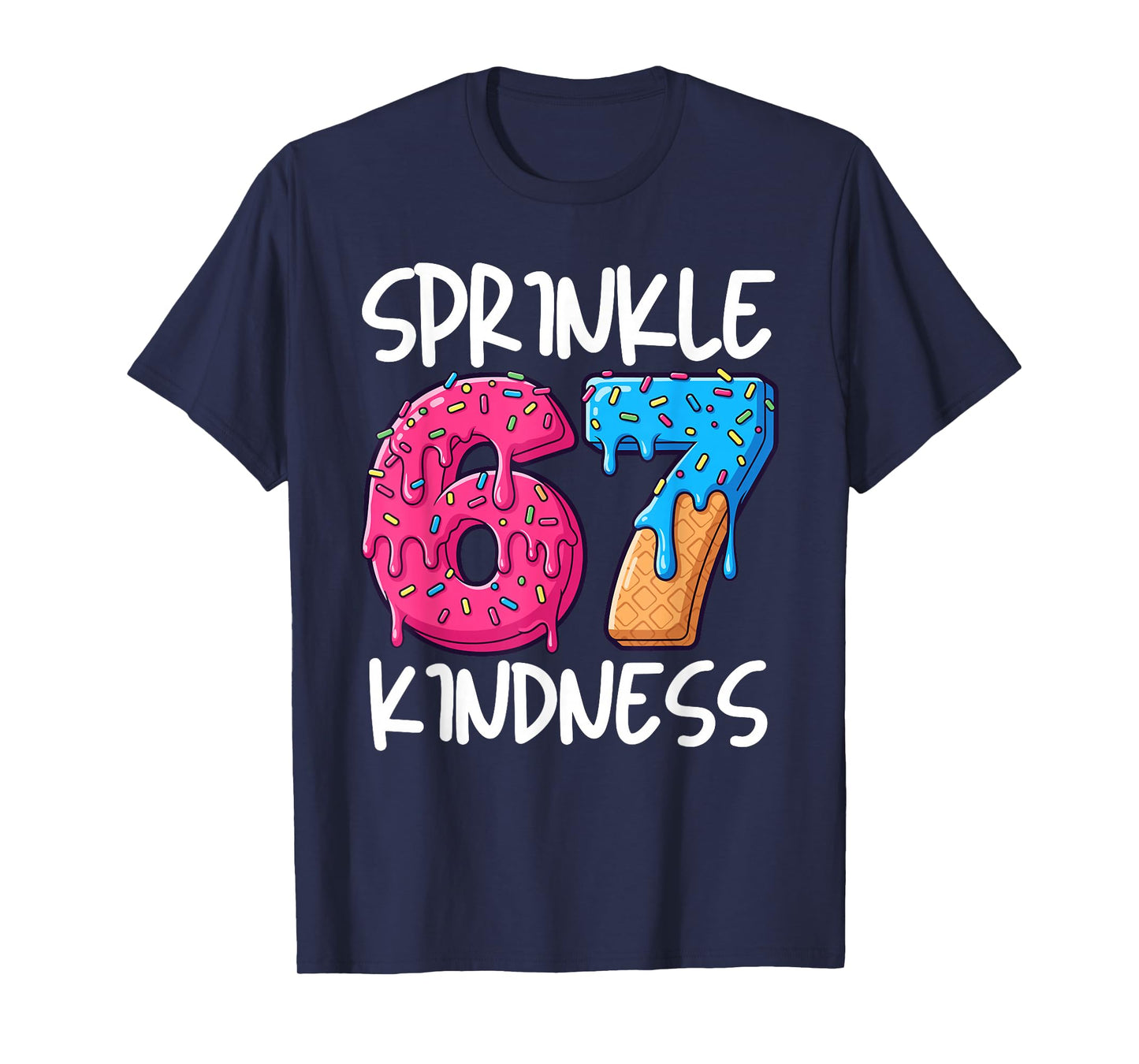 Sprinkle Kindness Family Matching Doughnut Ice-Cream Squad T-Shirt