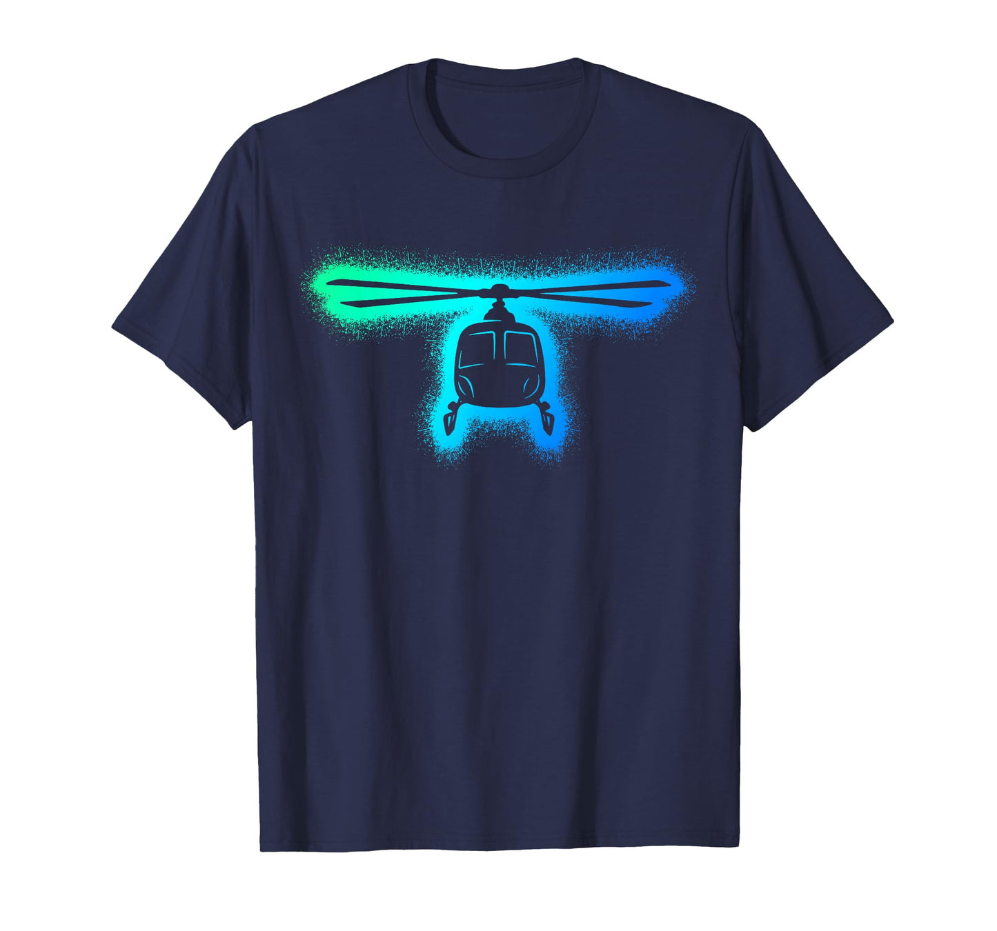 Helicopters Aviation Kids Men Boys Helicopter Pilot T-Shirt