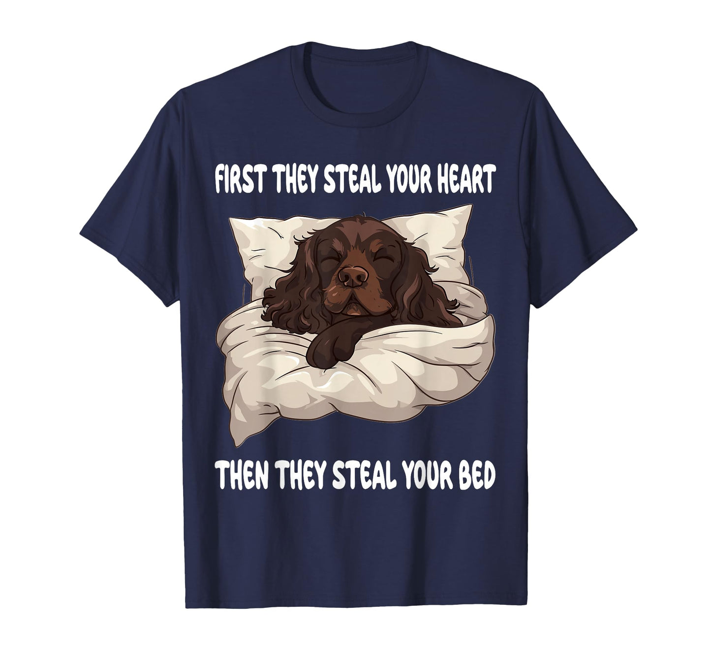 Boykin Spaniel Sleeping Pajamas Nightgown T-Shirt