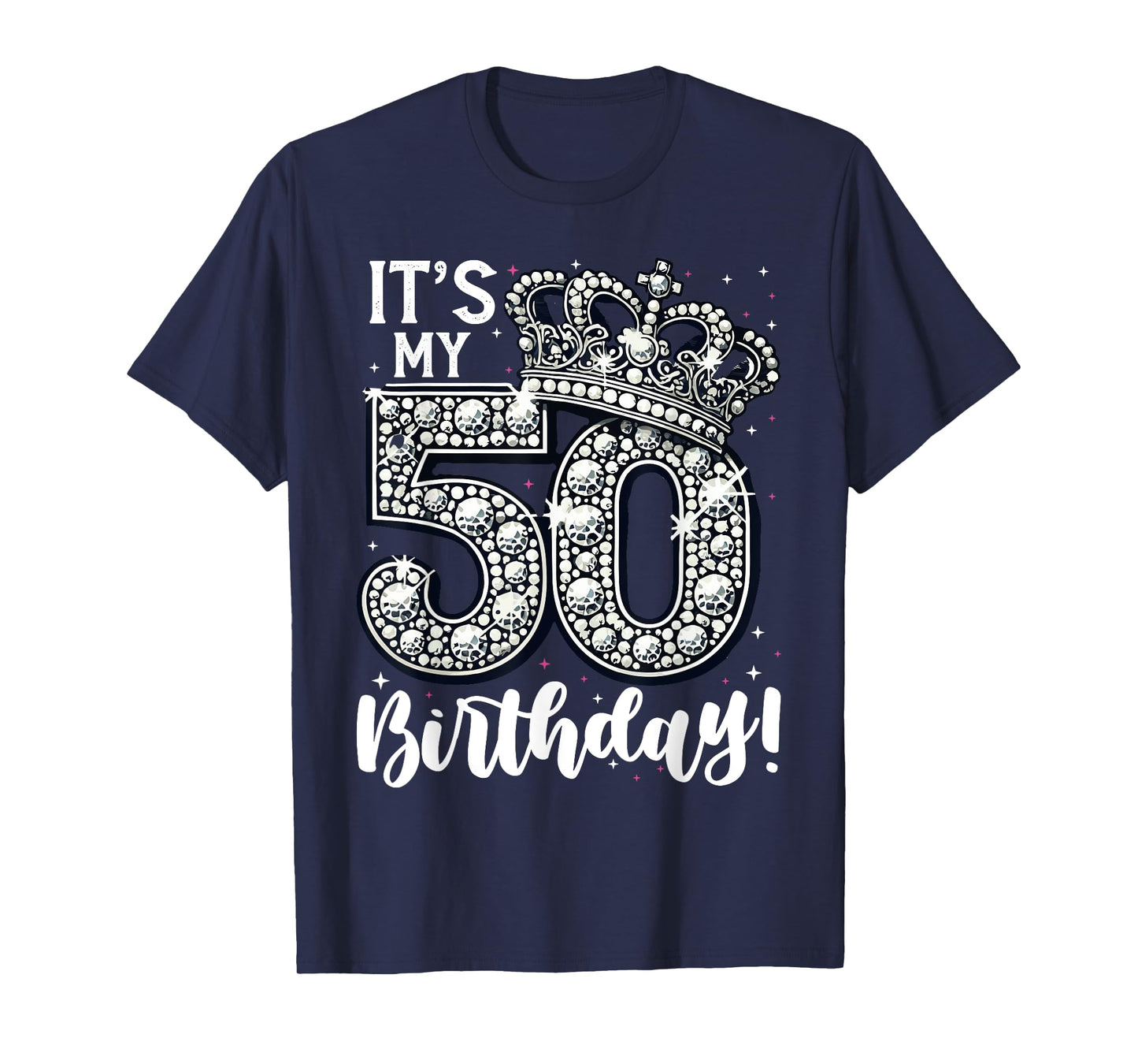 50 years old It's my Birthday Funny 50th Birthday Women T-Shirt