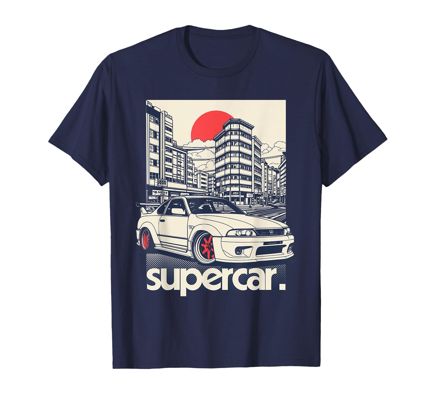 Just a Boy Who Loves Cars Supercar Sports Car T-Shirt
