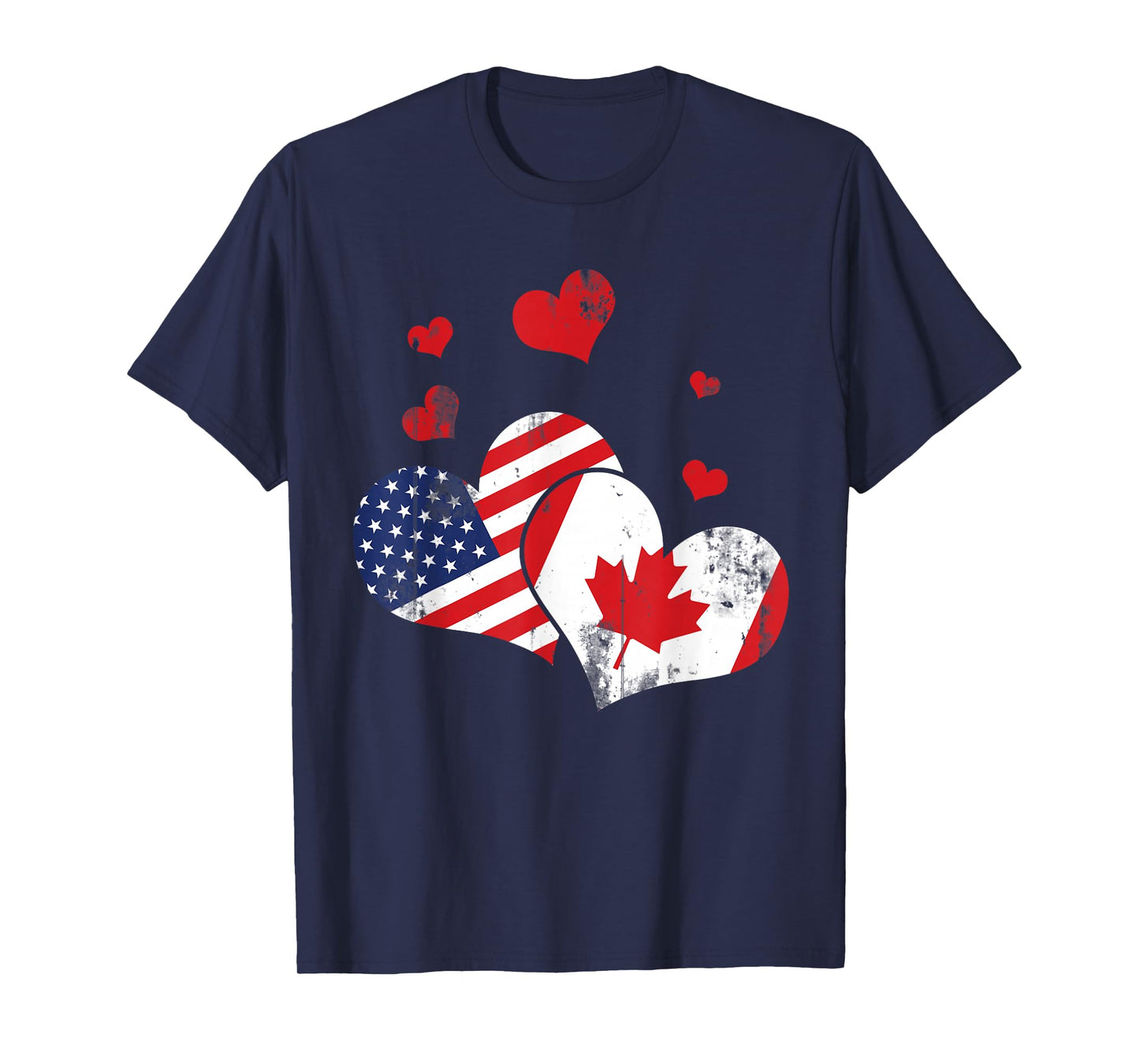 Valentine's Day Gift Maple Leaf Canada T-Shirt