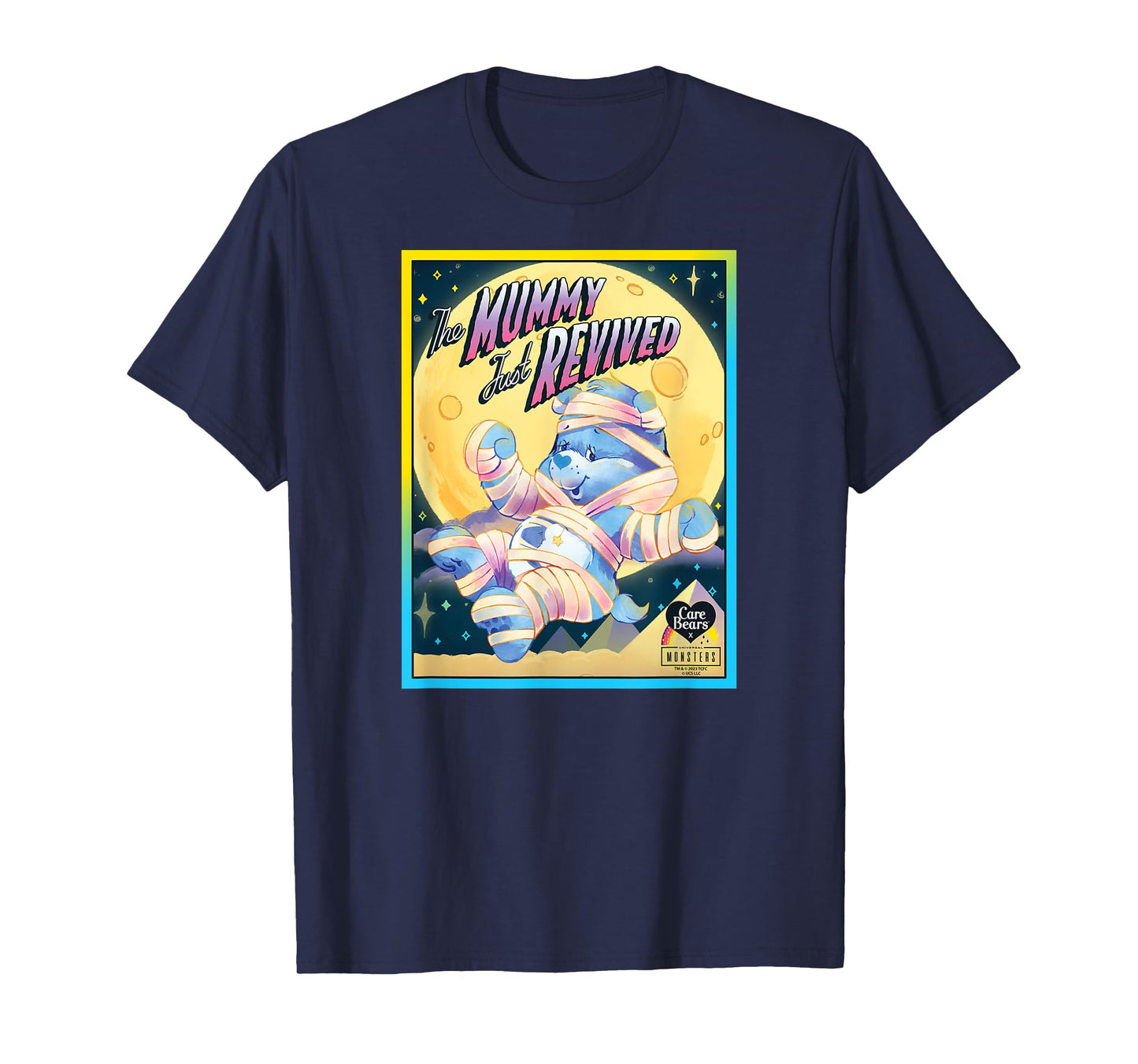 Care Bears x Universal Monsters Bedtime Bear The Mummy T-Shirt