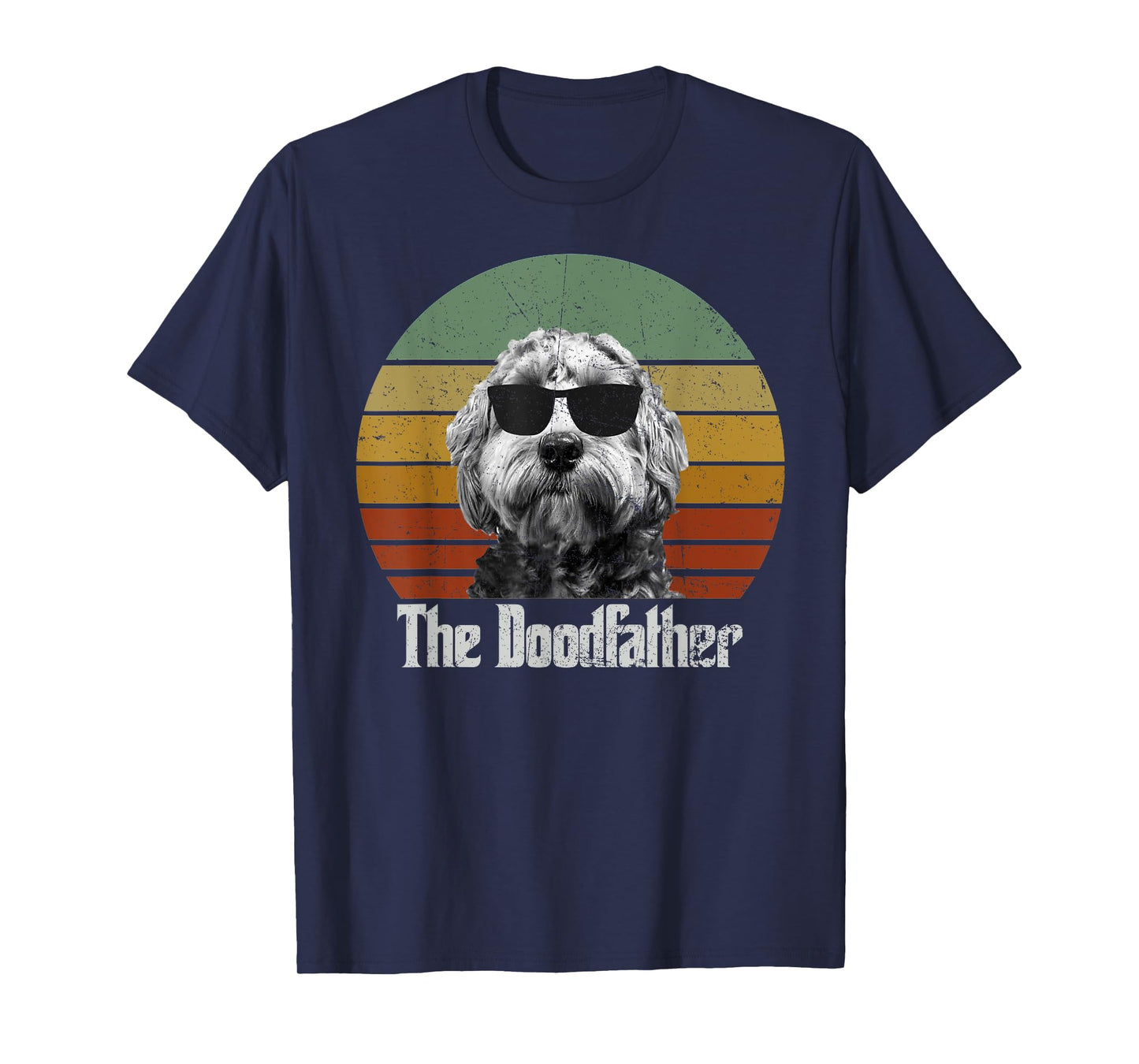 The Doodfather Best Doodle Dad Doodle Dog Fathers Day T-Shirt for Men Women