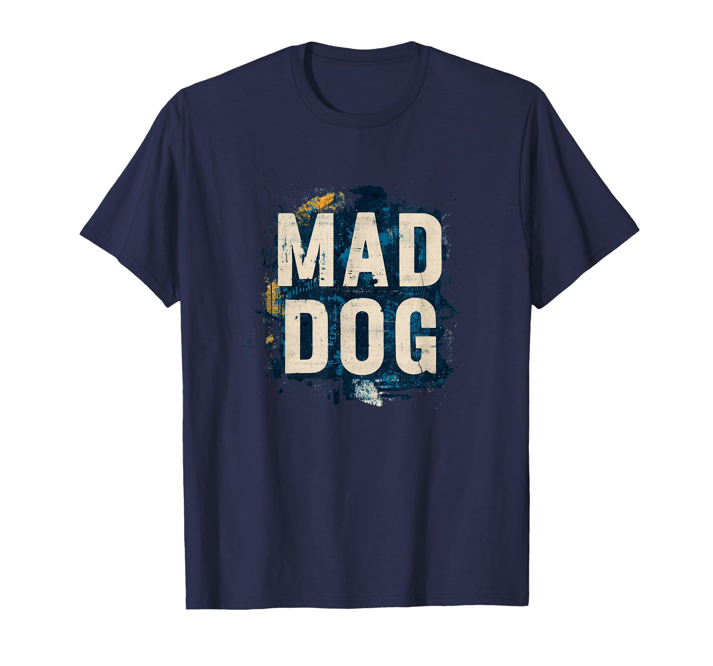 Funny Mad Dog Graphic Costume for a Cool Look T-Shirt