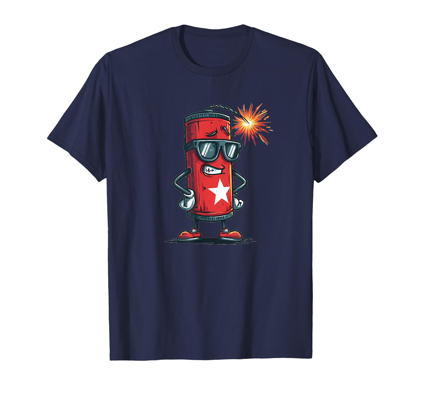 Funny TNT with Sunglasses for an Explosive Look T-Shirt