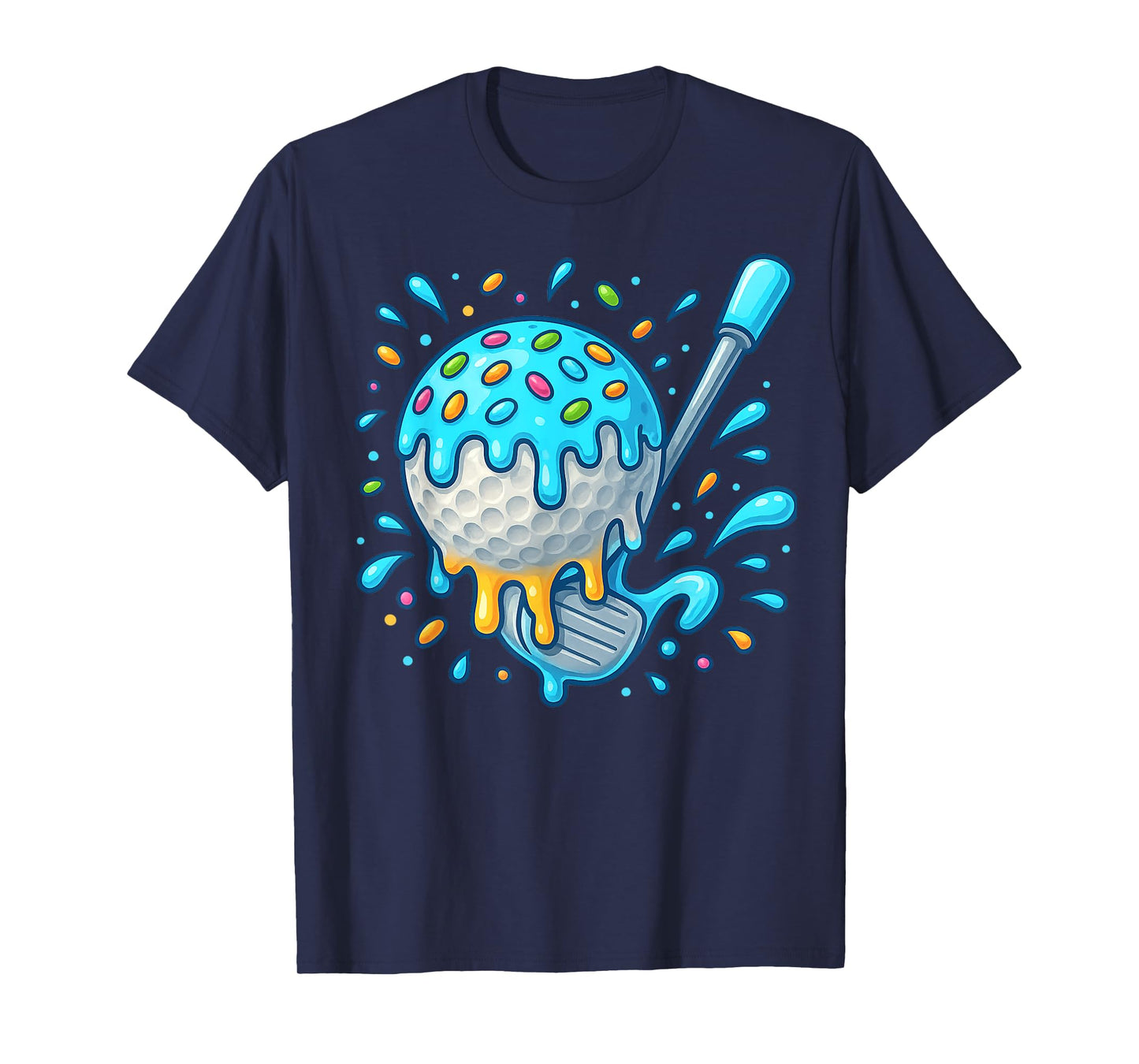 Golf Drip Team for Boys Ice Cream Cool T-Shirt