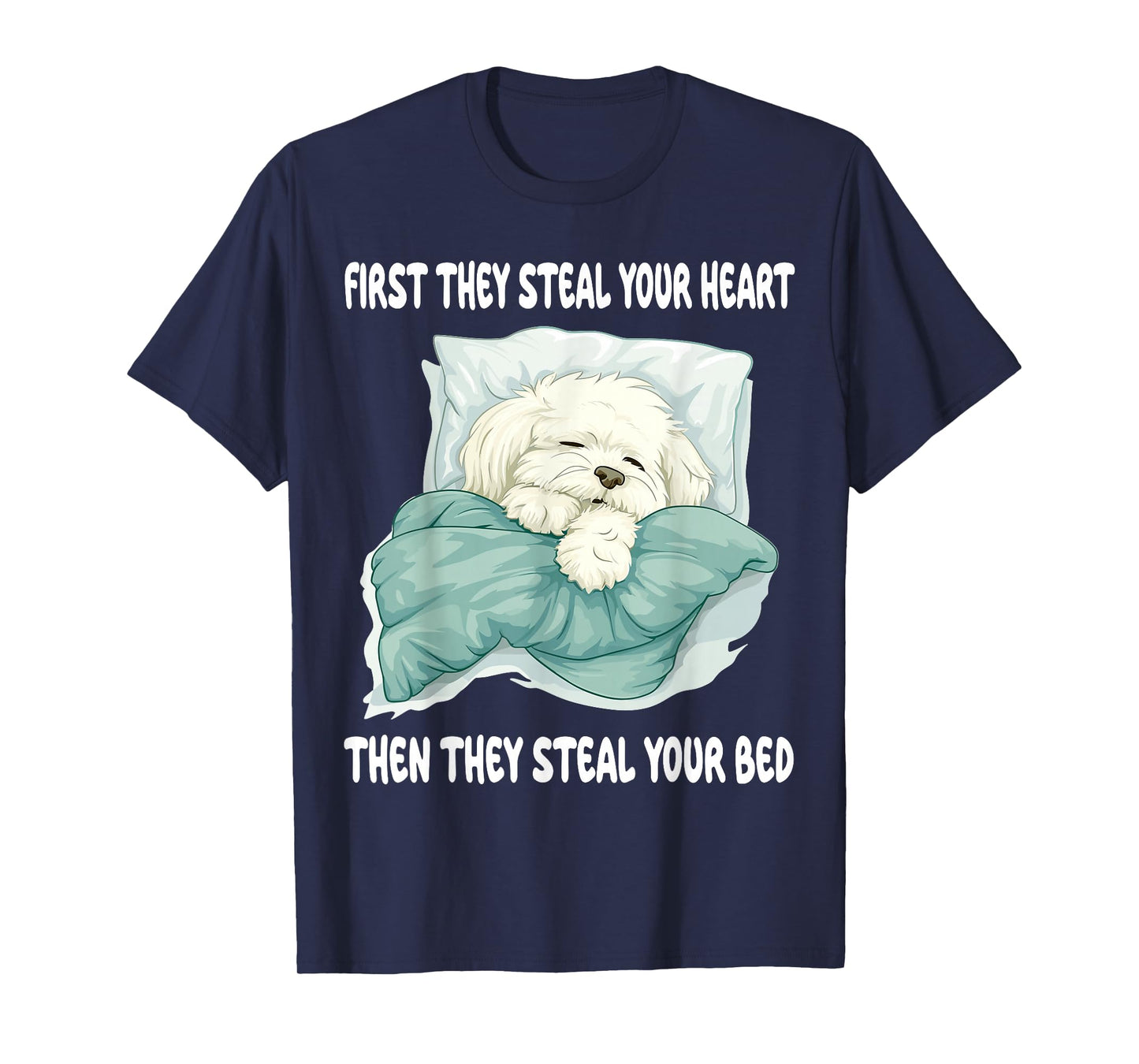 Coton De Tulear Sleeping Pajamas Nightgown T-Shirt