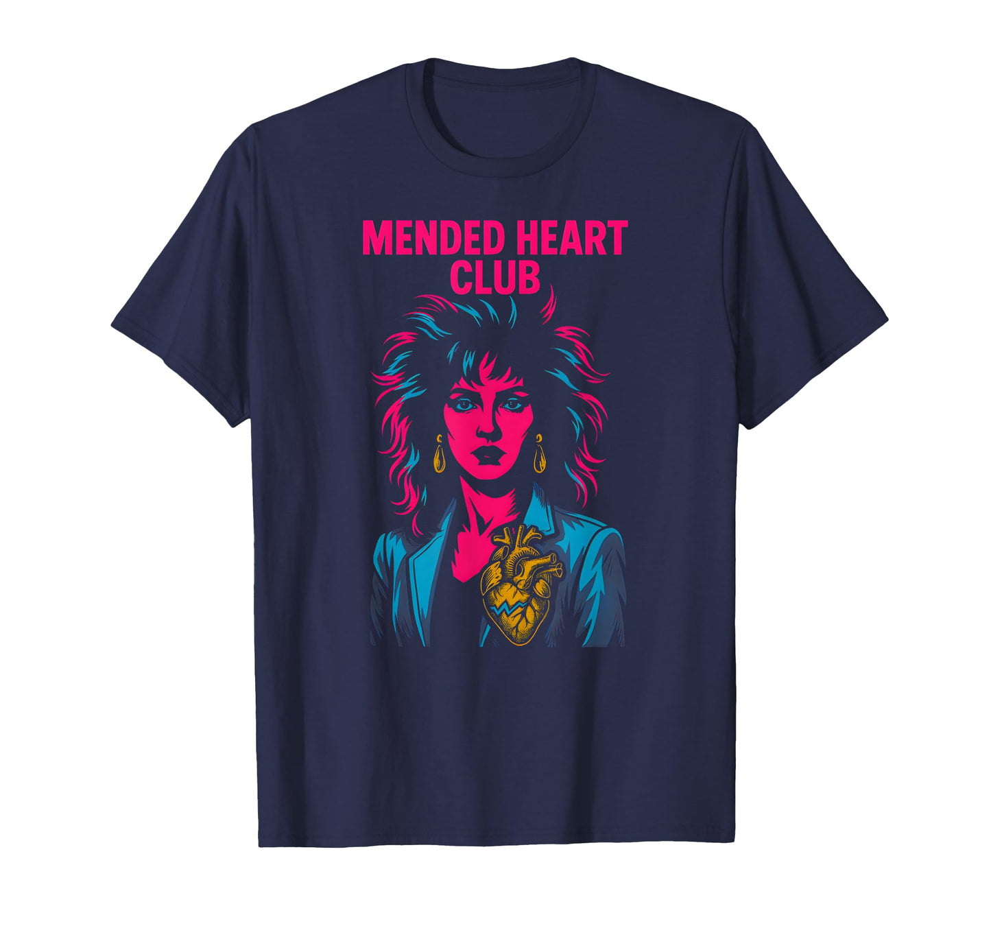 Cardiac Recovery Mended Heart Club Cool Mens Get Well T-Shirt